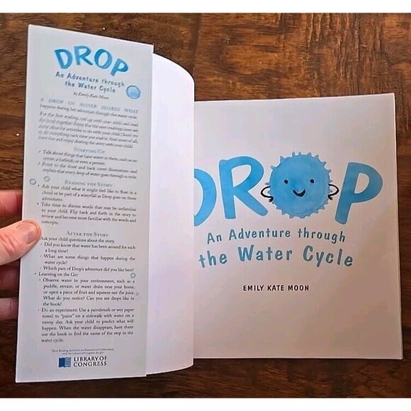DROP An Adventure Through the Water Cycle By Emily Kate Moon Imagination Library - Picture 5 of 5